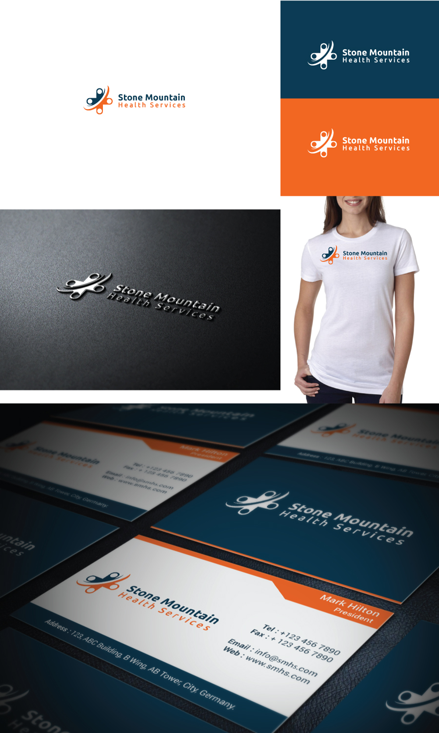 Logo Design by Keysoft for Stone Mountain Health Services | Design #4562479