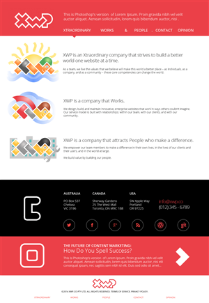 Illustration Design by cornel888 for X-Team WP Pty Ltd | Design: #4561812