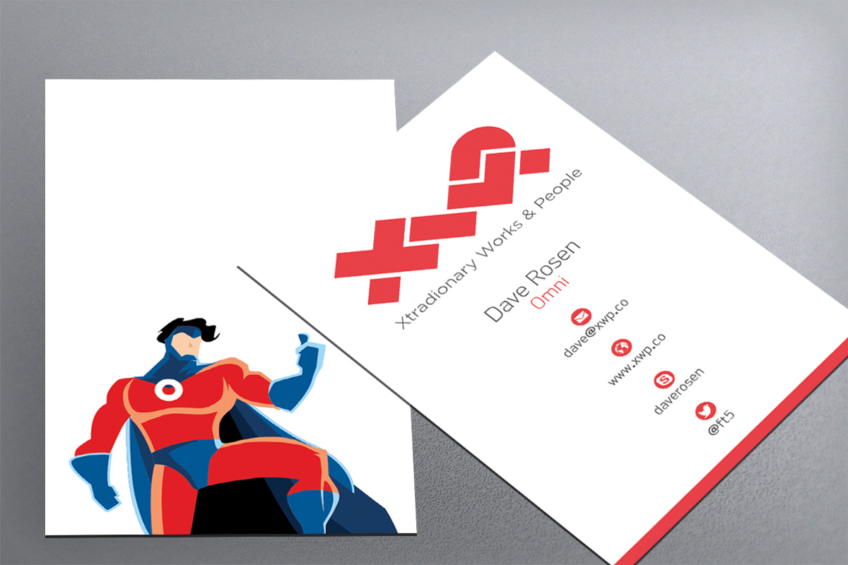 Business Card Design by Sarah Haroon for X-Team WP Pty Ltd | Design #4561524