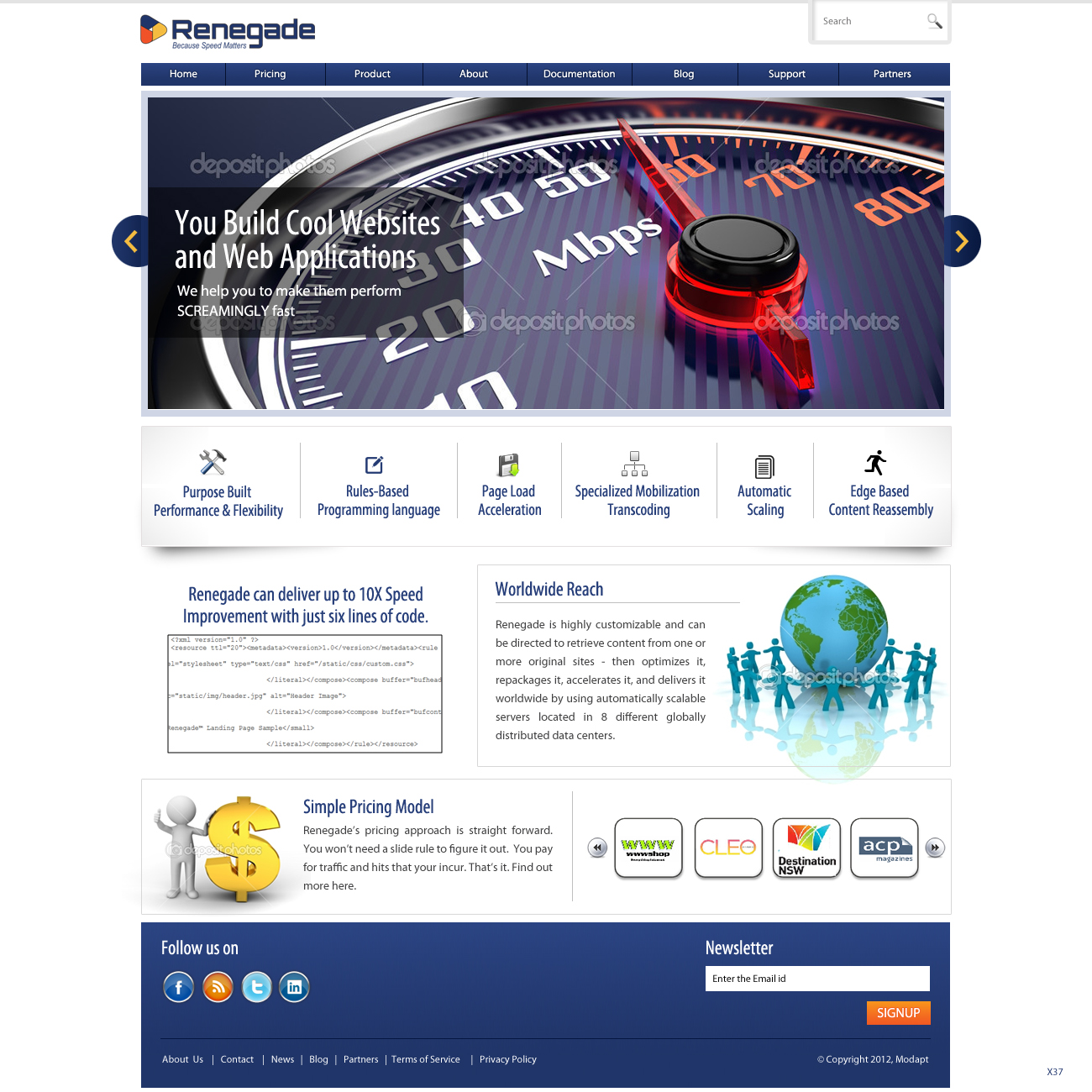 Web Design by pb for Modapt | Design #1303986