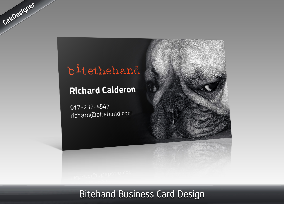 Visitenkarten-Design von gekgrfx für dieses Projekt | Design #1324950