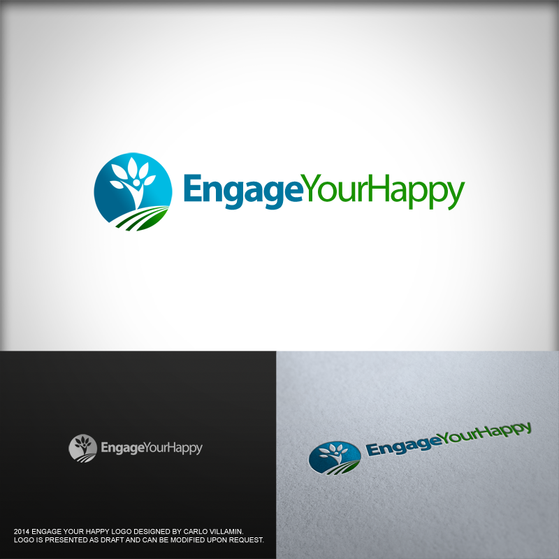 Logo Design by carlomagno for Engage Your Happy Coaching | Design #4605345