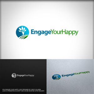 Logo Design by carlomagno for Engage Your Happy Coaching | Design: #4605345