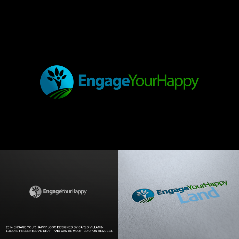 Logo Design by carlomagno for Engage Your Happy Coaching | Design #4605346