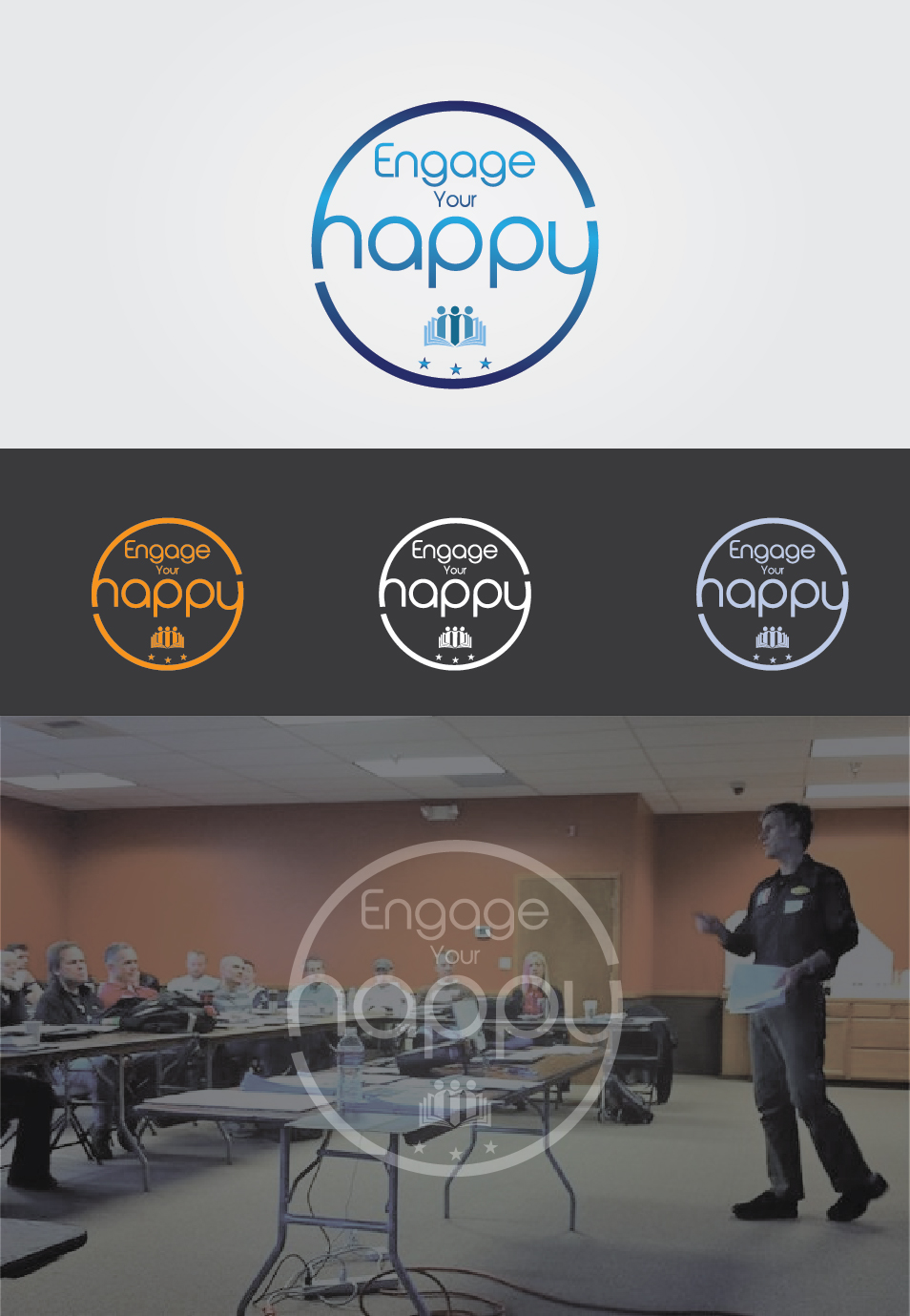 Logo Design by alizainbarkat for Engage Your Happy Coaching | Design #4598882