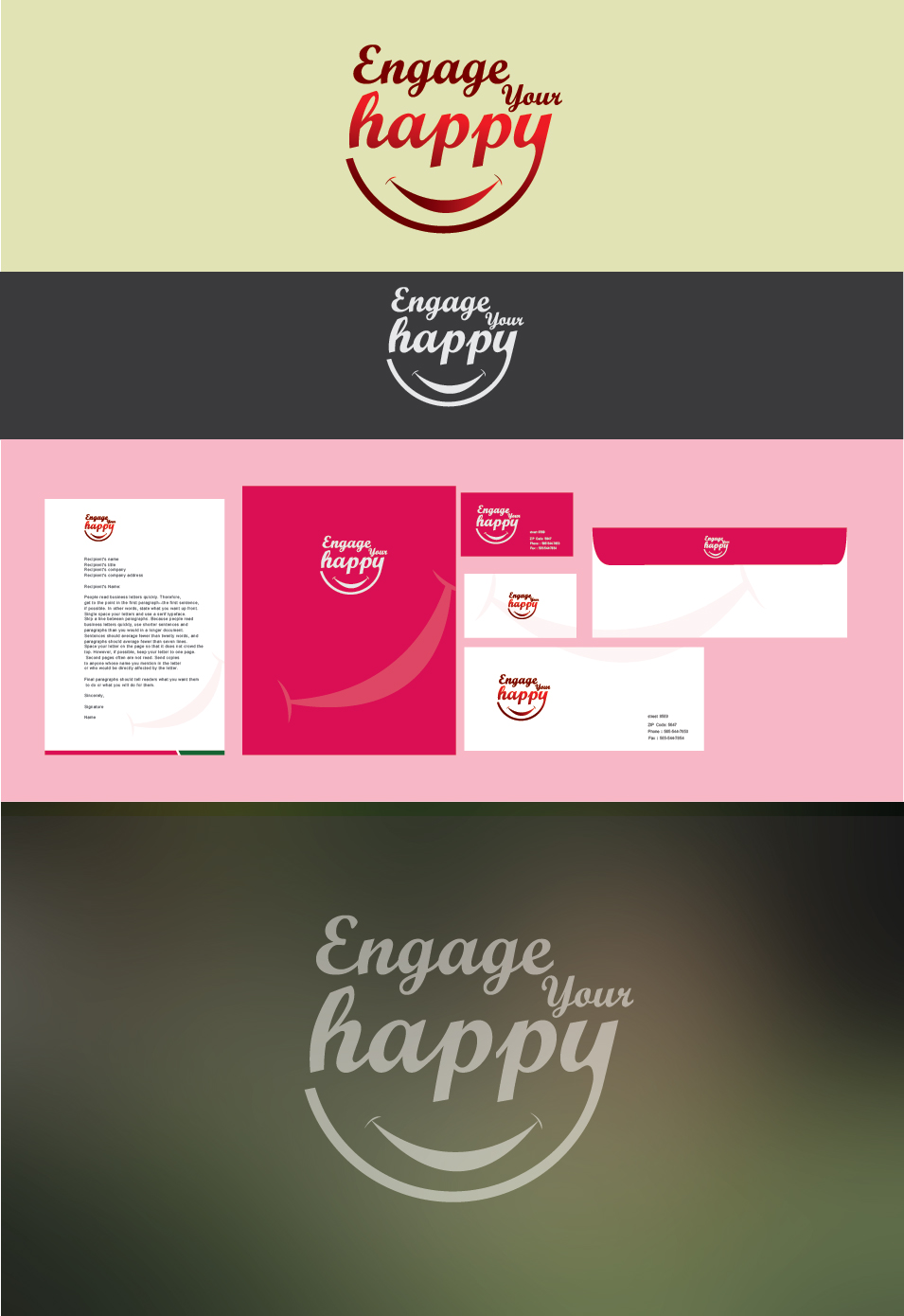 Logo Design by alizainbarkat for Engage Your Happy Coaching | Design #4675969