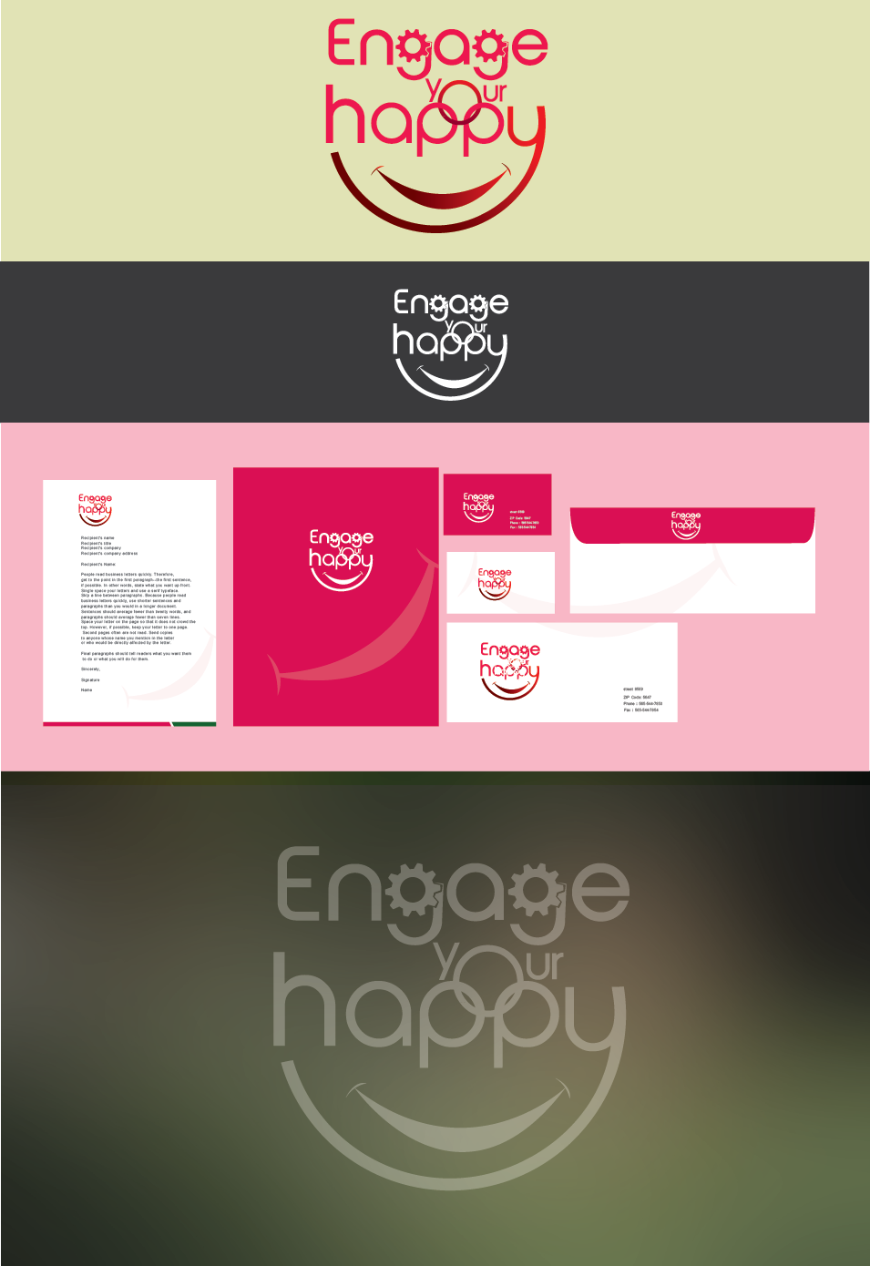 Logo Design by alizainbarkat for Engage Your Happy Coaching | Design #4748208
