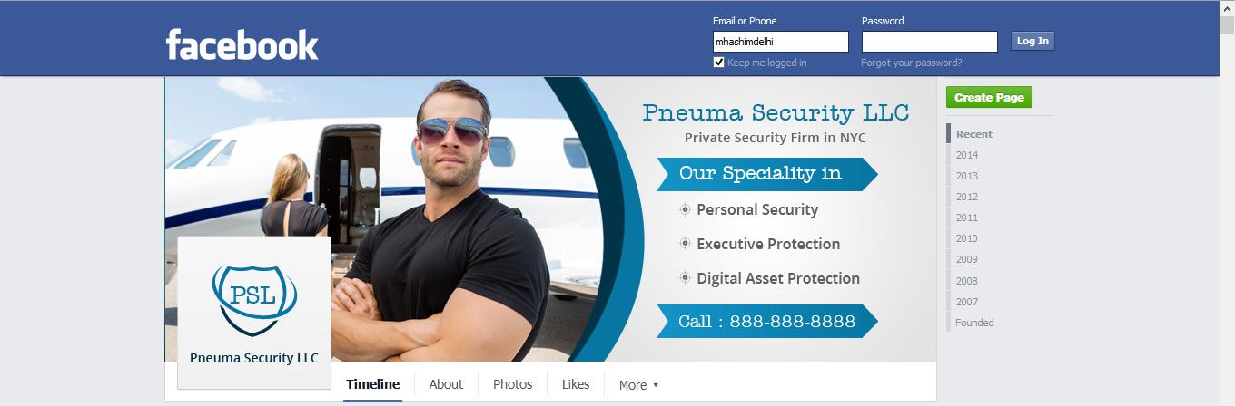 Facebook Design by Hashim Creetto for this project | Design #4633560