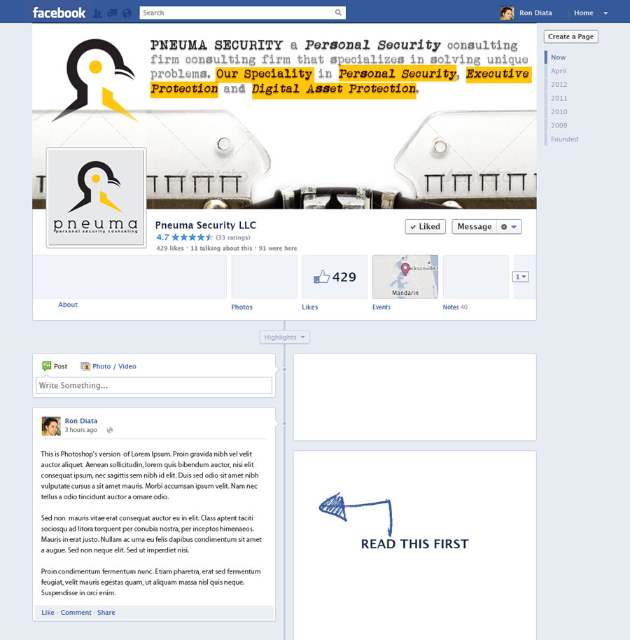 Facebook Design by rdesign12 for this project | Design #4675141