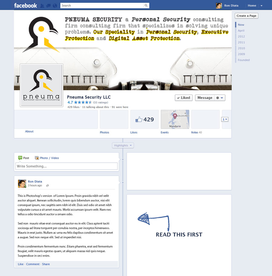 Facebook Design by rdesign12 for this project | Design #4675154