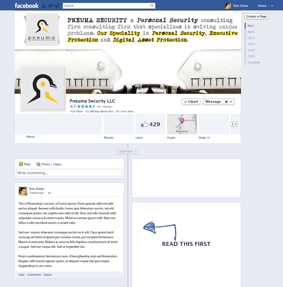 Facebook Design by rdesign12 for this project | Design #4675765