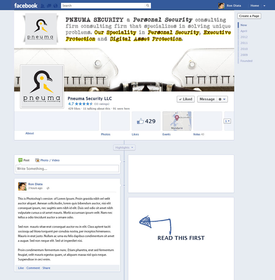 Facebook Design by rdesign12 for this project | Design #4675767