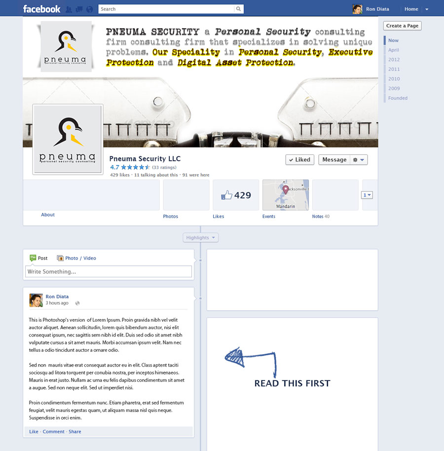 Facebook Design by rdesign12 for this project | Design #4675770