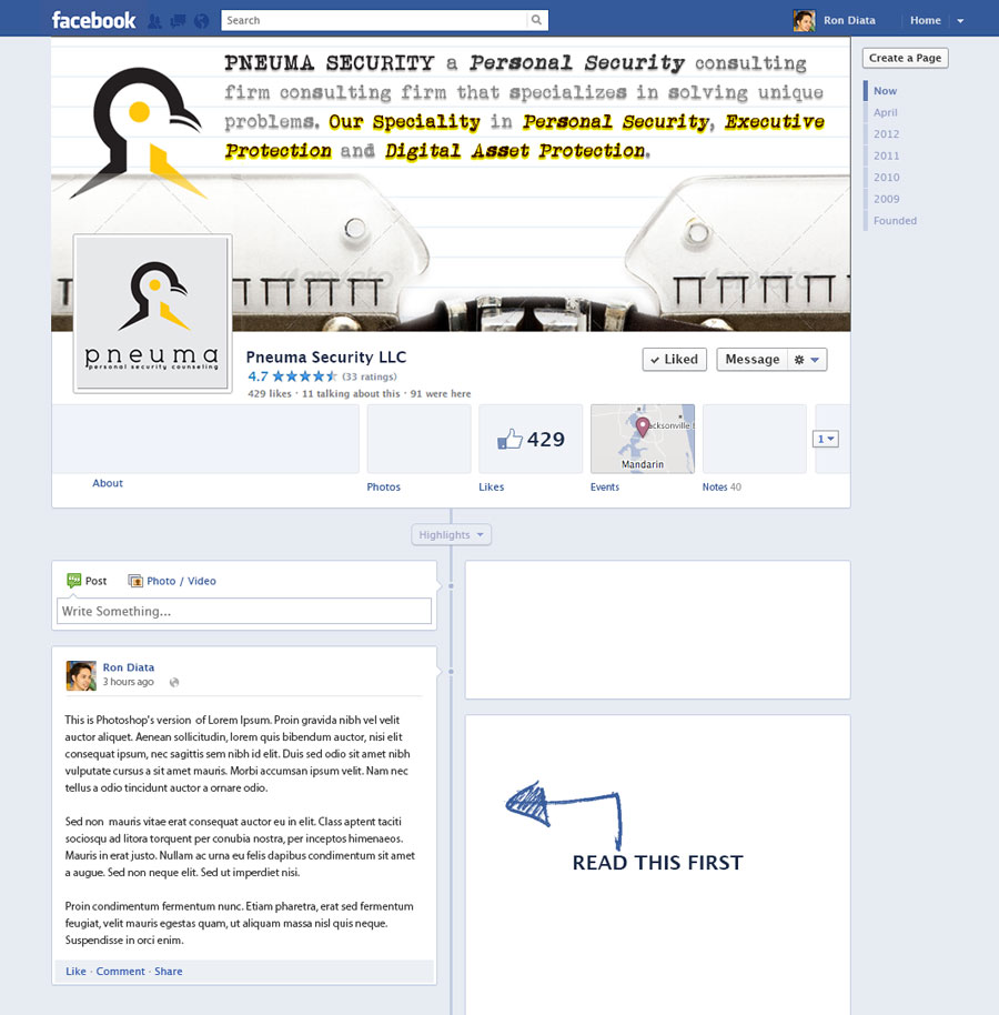 Facebook Design by rdesign12 for this project | Design #4676058