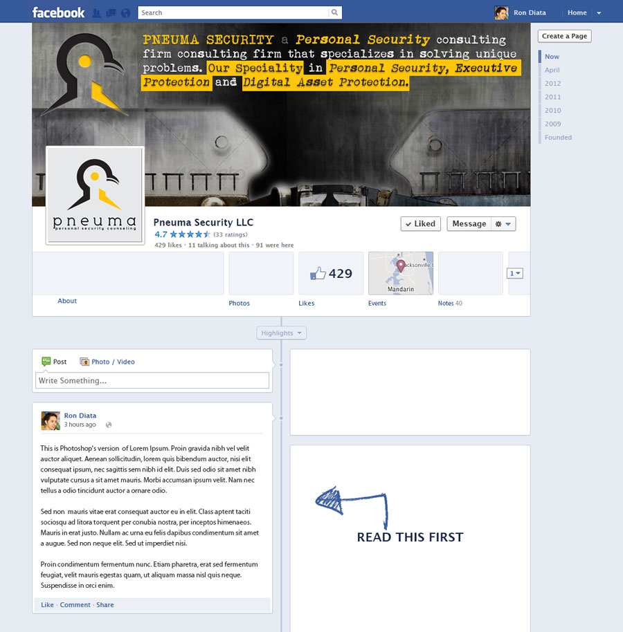Facebook Design by rdesign12 for this project | Design #4677022