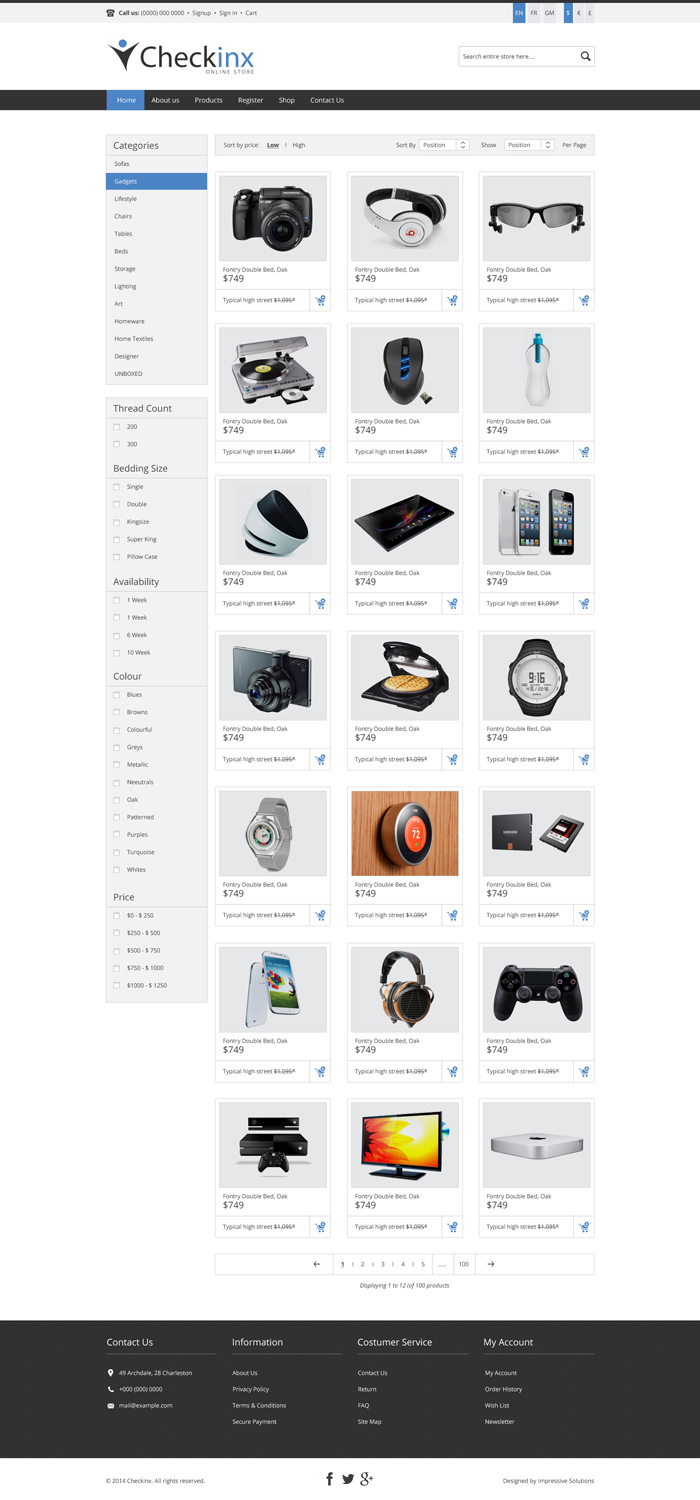 Web Design by Impressive Solutions for this project | Design #4566689
