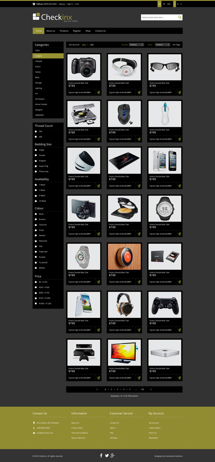 Web Design by Impressive Solutions for this project | Design #4566706