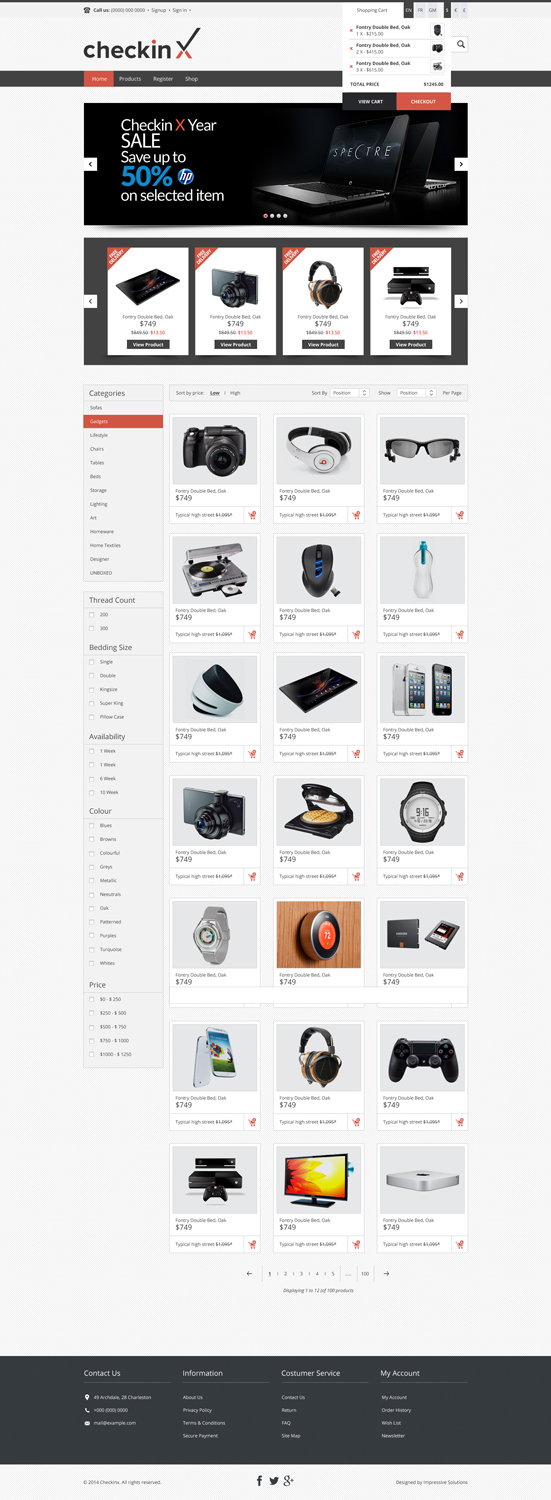 Web Design par Impressive Solutions pour ce projet | Design #4614580