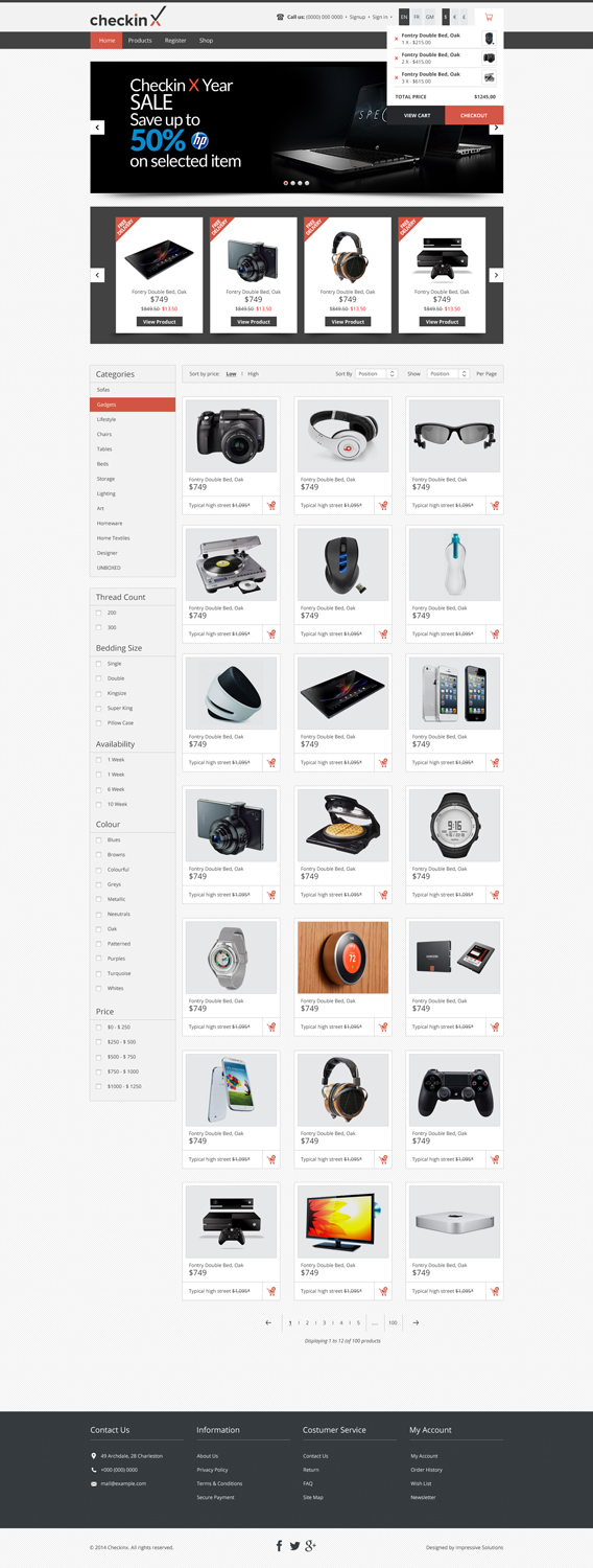 Web Design by Impressive Solutions for this project | Design #4631187