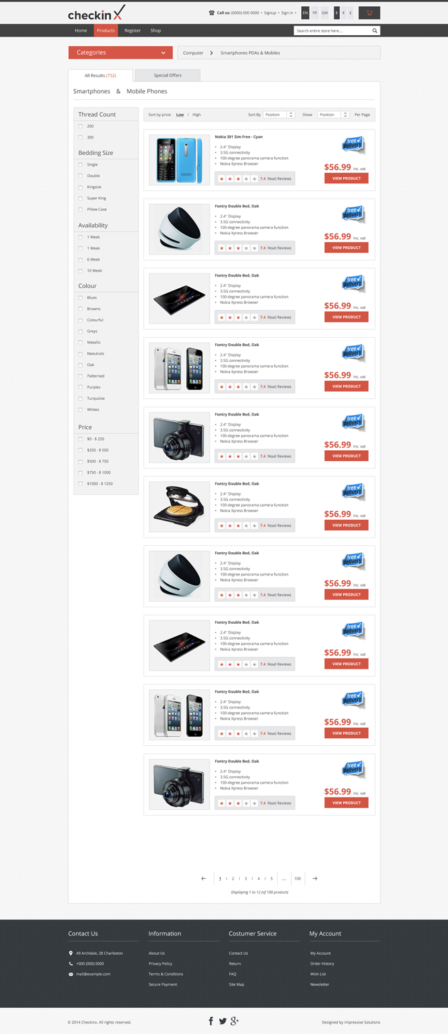 Web Design by Impressive Solutions for this project | Design #4631193