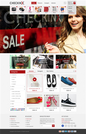 Web Design by Creative Usha for this project | Design #4610200
