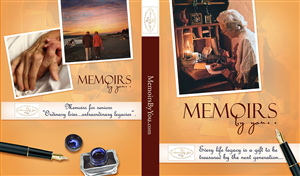 Book Cover Design by ravi_k5 for Memoirs by You | Design #4594001