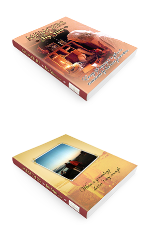 Book Cover Design by afaheem for Memoirs by You | Design #4594054