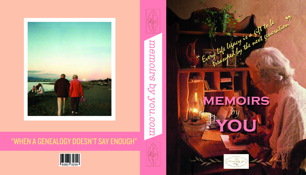 Book Cover Design by dinug.312 for Memoirs by You | Design #4585852