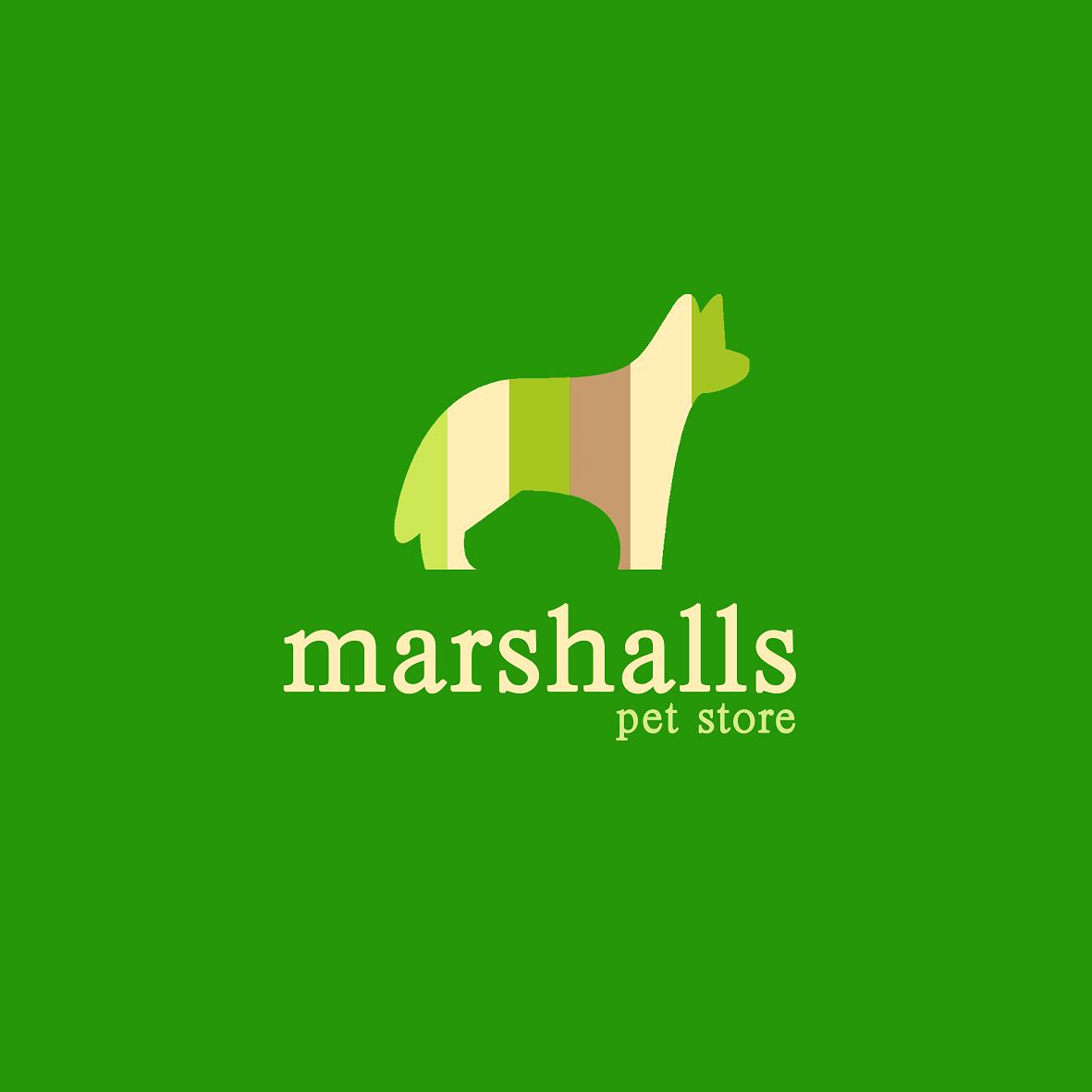 Logo Design by REX for Marshalls Pet Food Store Ltd. | Design #4998