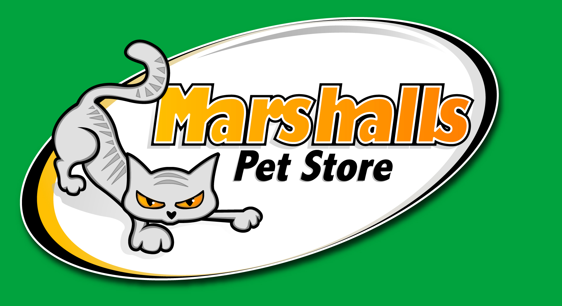 Diseño de Logo por fierce media para Marshalls Pet Food Store Ltd. | Diseño #5328