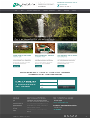 Web Design by pb for Web Genius | Design: #4581974