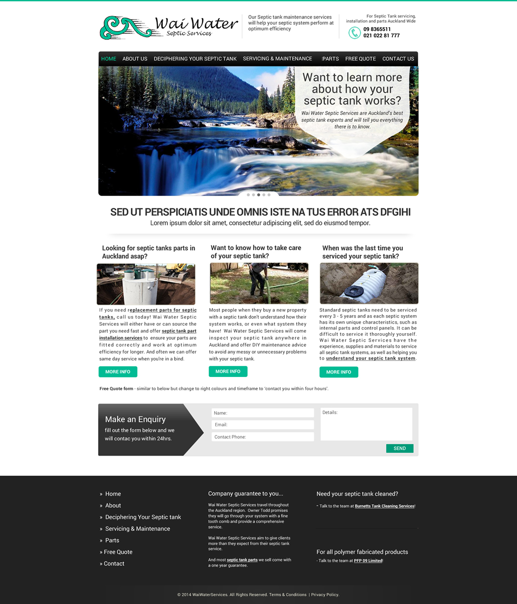 Web Design by Sbss for Web Genius | Design #4565991