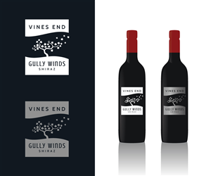 Gully Winds Shiraz | Logo-Design von sicasimada