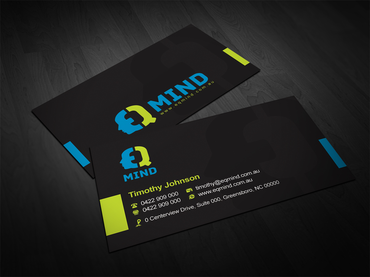 Business Card Design by diRtY.EMM for this project | Design #1292033