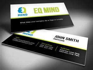 Business Card Design by JessicaD for this project | Design: #1301462