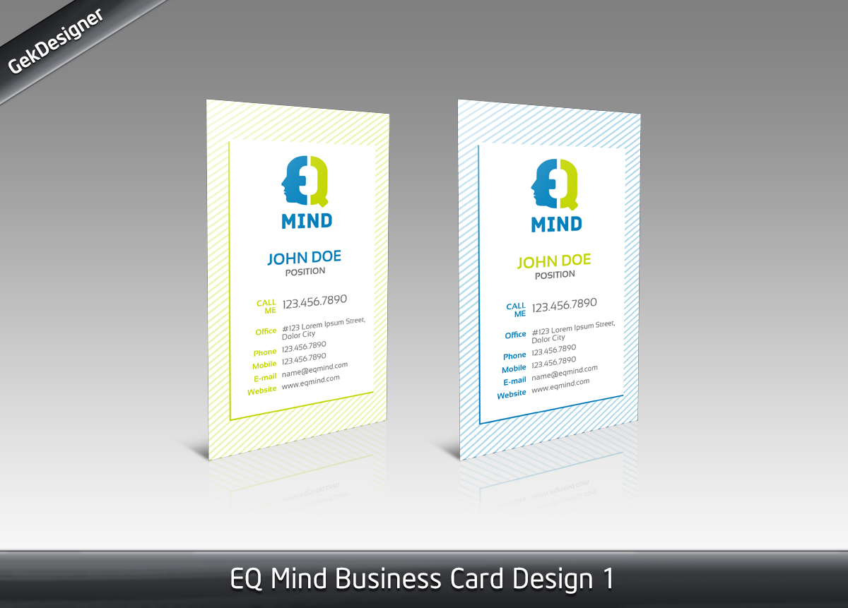 Business Card Design by gekgrfx for this project | Design #1299502