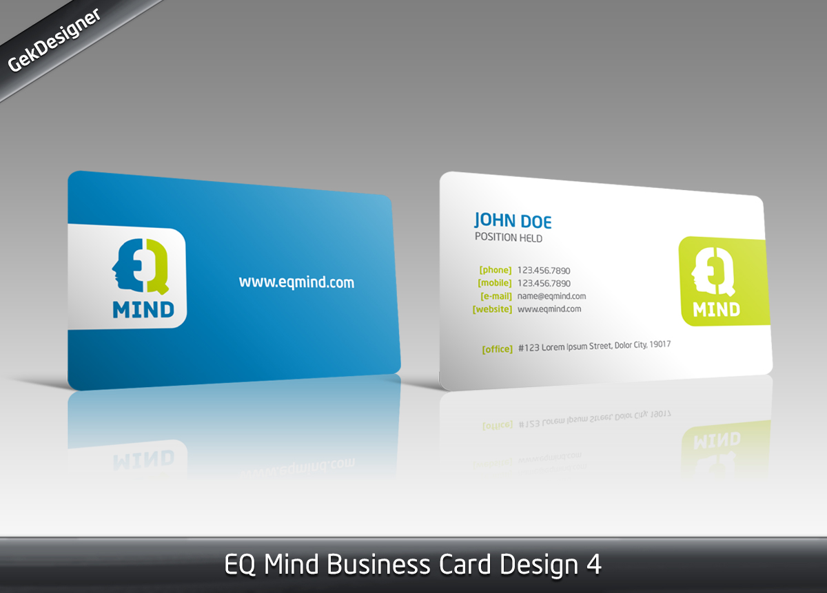 Business Card Design by gekgrfx for this project | Design #1299506