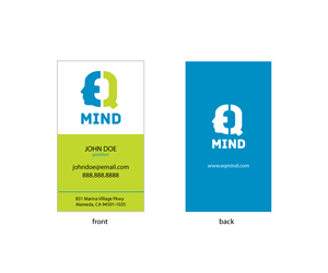 EQ Mind Business Card | Business Card Design by naitsirk