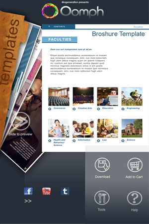 Diseño de aplicación (App) por vondon para Oomph | Diseño #1343390