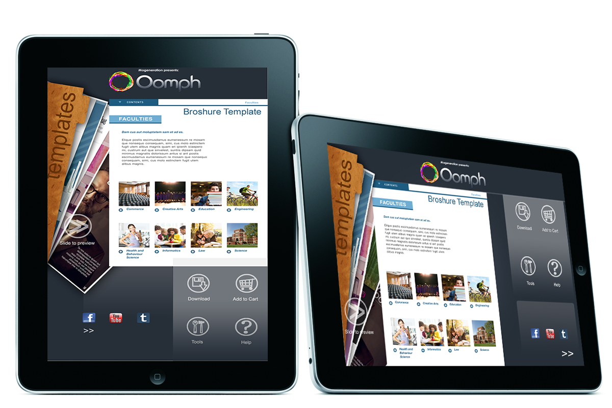 App Design by vondon for Oomph | Design #1347214
