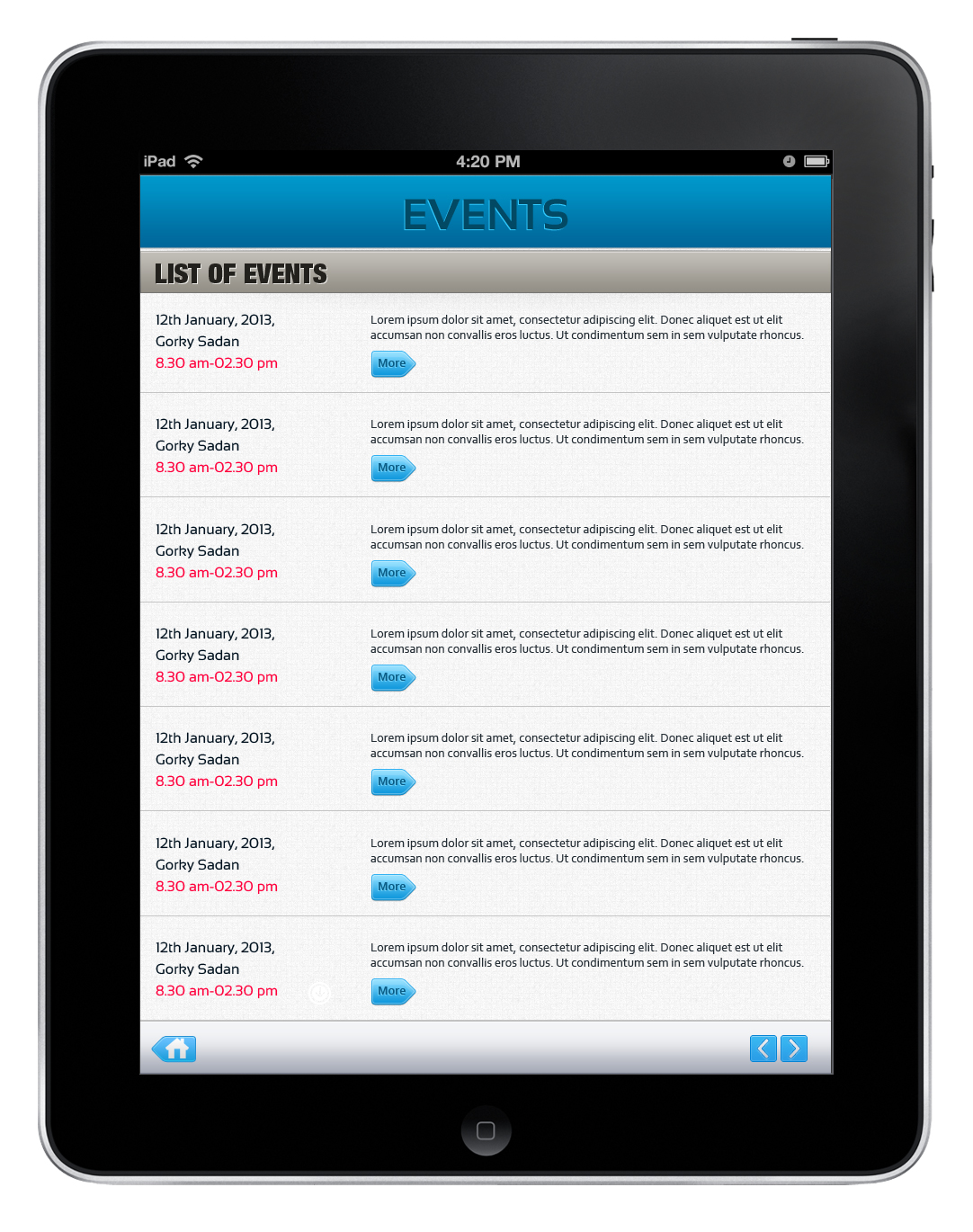 App Design by Expert Designer for Oomph | Design #1346187