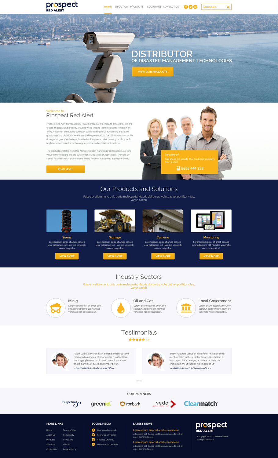 Wordpress Design by Hashim Creetto for Mine Signs | Design #4613983