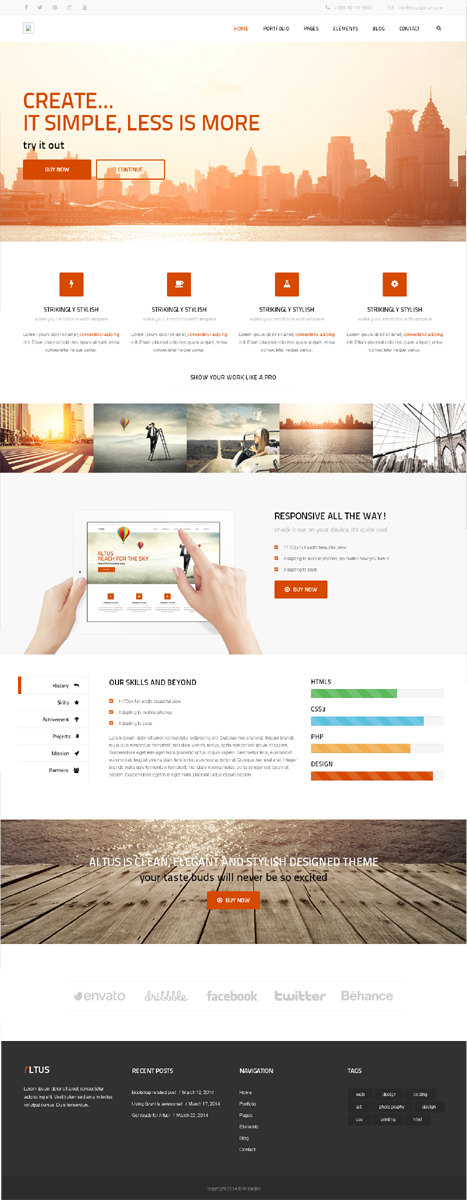 Wordpress Design by Mohtasham H for Mine Signs | Design #4661222