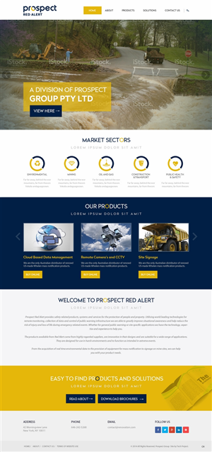 Diseño Wordpress por pb para Mine Signs | Diseño: #4653377