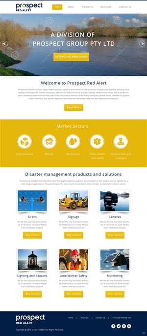 Diseño Wordpress por pb para Mine Signs | Diseño: #4653394