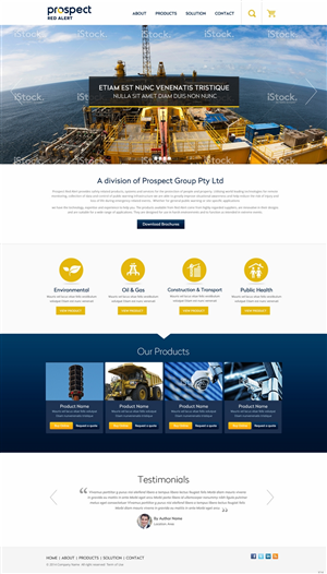Diseño Wordpress por pb para Mine Signs | Diseño: #4653431