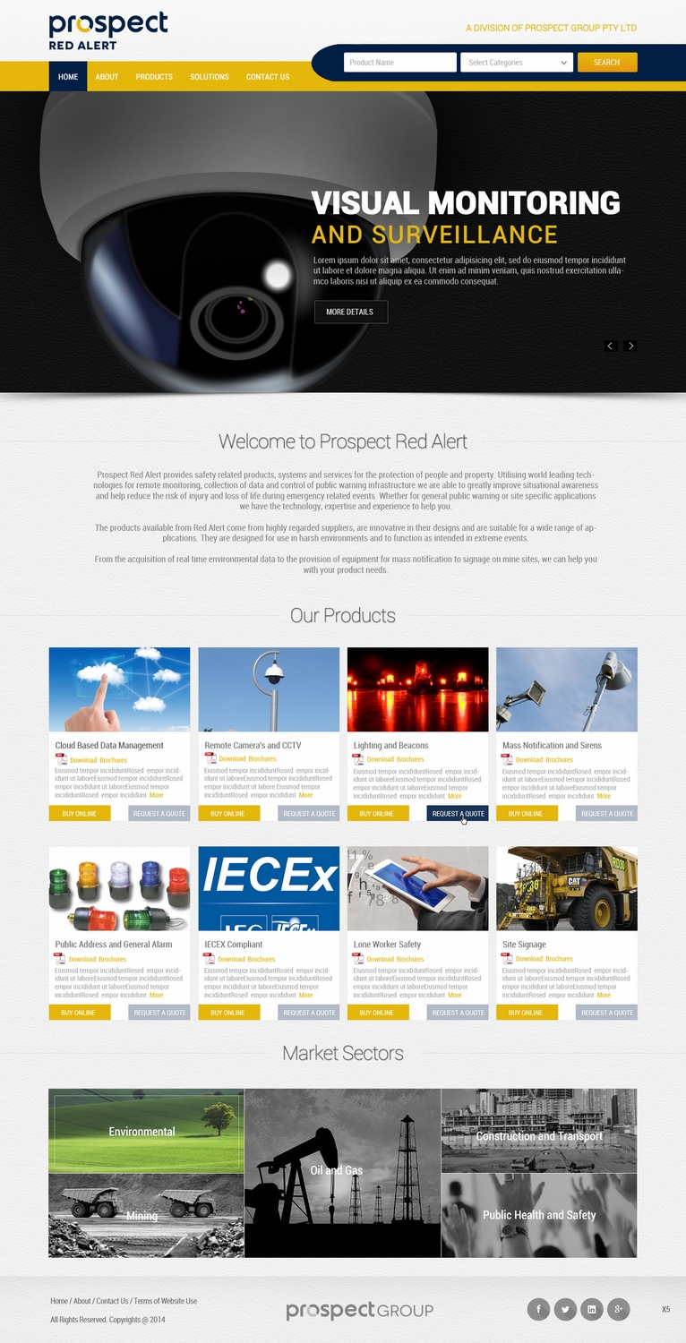 Wordpress Design by pb for Mine Signs | Design #4653441