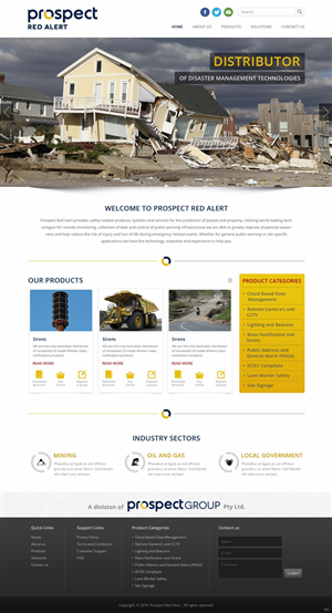 Diseño Wordpress por pb para Mine Signs | Diseño: #4653536