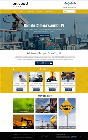Diseño Wordpress por pb para Mine Signs | Diseño: #4663425