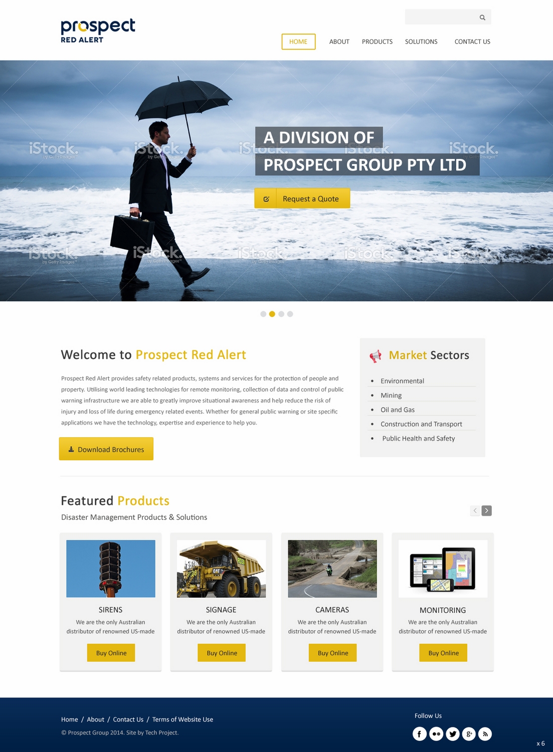 Wordpress Design by pb for Mine Signs | Design #4670323